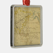 Wereldbol Metalen Ornament (Rechts)