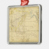 Wereldbol Metalen Ornament (Links)