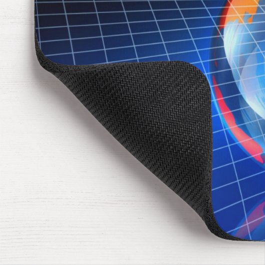 Wereldbol Mousepad Muismat (Hoek)