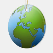 Wereldbol Ornament (Links)