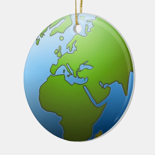Wereldbol Ornament (Links)