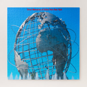 Wereldbol Park New York Jigzaag Puzzle Legpuzzel