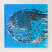 Wereldbol Park New York Jigzaag Puzzle Legpuzzel (Verticaal)