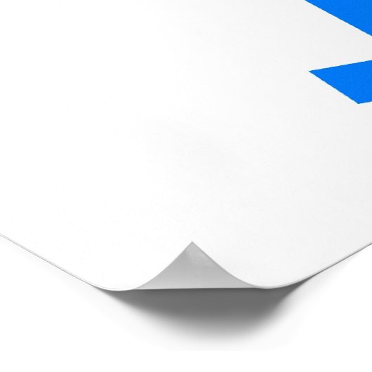 Wereldbol Poster (Hoek)