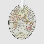 Wereldbol reizen  voor Oost-Hemisphere Ornament (voorkant)