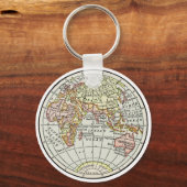 Wereldbol reizen  voor Oost-Hemisphere Sleutelhanger (Voorkant)