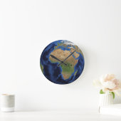 Wereldbol rond de aarde ronde klok (Huis)