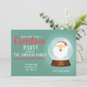 Wereldbol Santa Claus Face Kaart (Staand voorkant)