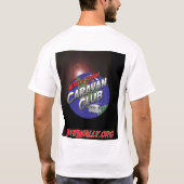Wereldbol SaveWally.org WBCC T-shirt (Achterkant)