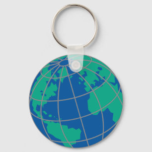 Wereldbol Sleutelhanger