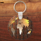 Wereldbol Sleutelhanger (Voorkant)