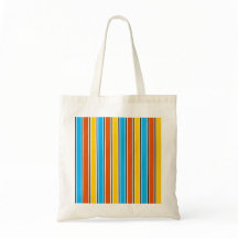Wereldbol Stripe Classic canvas tas