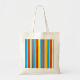 Wereldbol Stripe Classic canvas tas