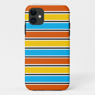 Wereldbol Stripe Classic iPhone hoesje