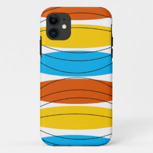 Wereldbol Stripe iPhone hoesje