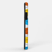 Wereldbol Stripe iPhone hoesje (Achterkant/rechts)