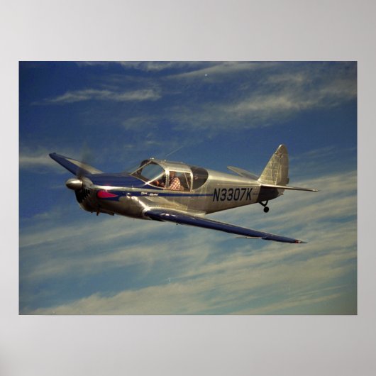 Wereldbol, SWIFT 1946_Klassieke luchtvaart Poster (Voorkant)