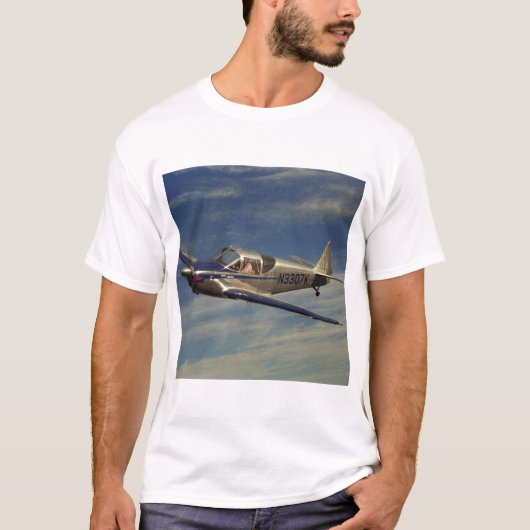 Wereldbol, SWIFT 1946_Klassieke luchtvaart T-shirt (Voorkant)