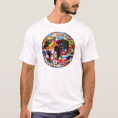 Wereldbol T-shirt (Voorkant)