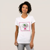 Wereldbol T-Shirt voor Tropische kerstsneeuw (Voorkant volledig)