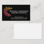 Wereldbol Tech Logo Visitekaartje (Voorkant / Achterkant)