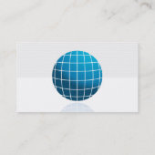 Wereldbol Tech Visitekaartje (Achterkant)