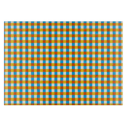 Wereldbol Toetsenbord Snijplank (Voorkant)
