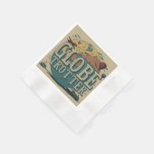 Wereldbol Trotter Servet (Hoek)