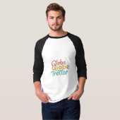 Wereldbol Trotter T-shirt (Voorkant volledig)