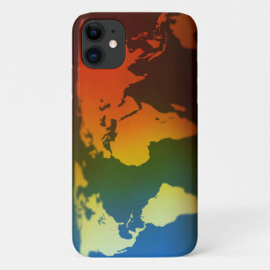 Wereldbol van dag en nacht Case-Mate iPhone case
