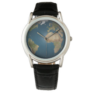 Wereldbol van de grote wereld horloge