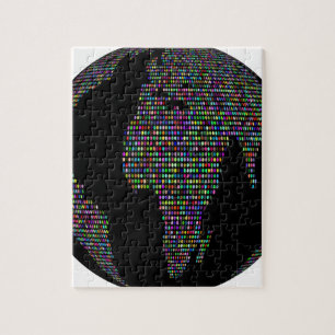 wereldbol van de wereldaardplaneet legpuzzel