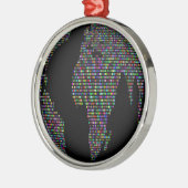 wereldbol van de wereldaardplaneet metalen ornament (Links)