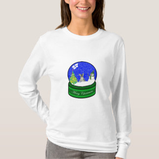 wereldbol van duitse herdershaai t-shirt