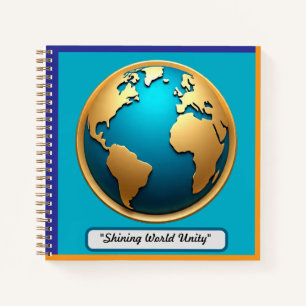 "Wereldbol van Goud" Notitieboek