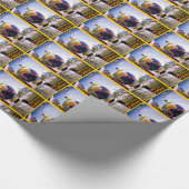 Wereldbol van Imperial Airways Cadeaupapier (Hoek)