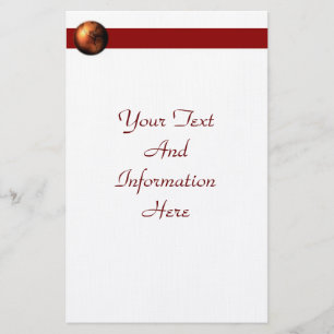 Wereldbol van koper briefpapier