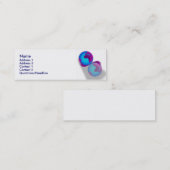 Wereldbol Visitekaartje (Voorkant / Achterkant)