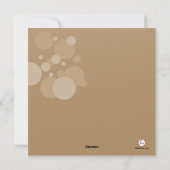 Wereldbol voor sierfeestdag feestdagenkaart (Achterkant)