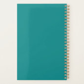 Wereldbol w Kardinaal Sneeuwman & Pine Tree | pers Planner (Achterkant)