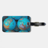 Wereldbollen Bagagelabel (Achterkant horizontaal)