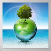 Wereldboom - ecologie poster (Voorkant)