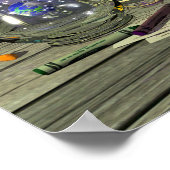 Wereldbouwer - Afdruk of Poster (Hoek)