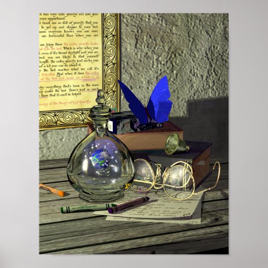 Wereldbouwer - Afdruk of Poster (Voorkant)