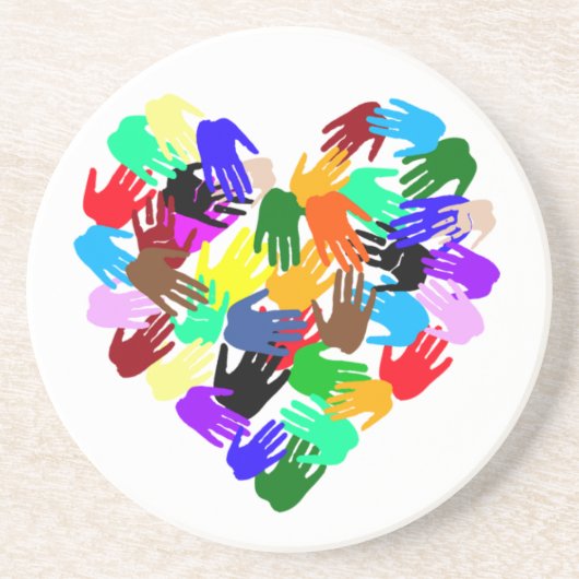 Wereldbroederschap Zandsteen Onderzetter (Voorkant)