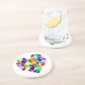 Wereldbroederschap Zandsteen Onderzetter (Zijkant)