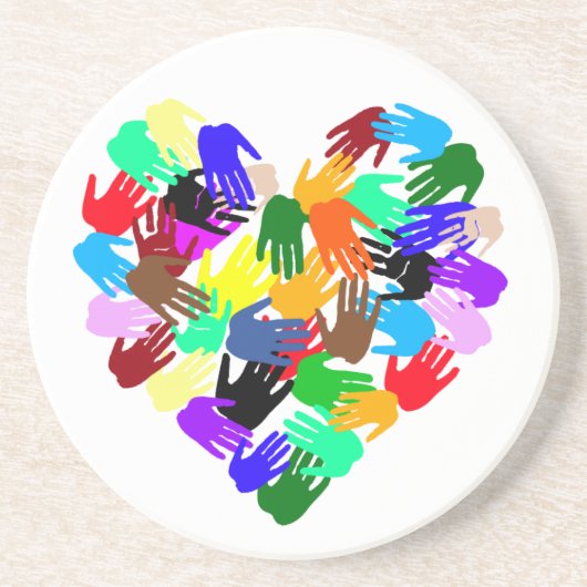 Wereldbroederschap Zandsteen Onderzetter (Voorkant)