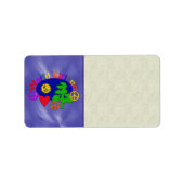 Wereldburger Etiket (Voorkant)