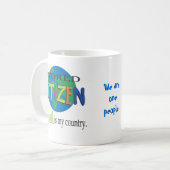 Wereldburger Koffiemok (Voorkant links)