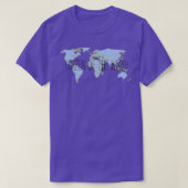Wereldburger T-shirt (Design voorkant)